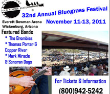 Wickenburg celebrates bluegrass. // © 2011 Wickenburg Chamber of Commerce